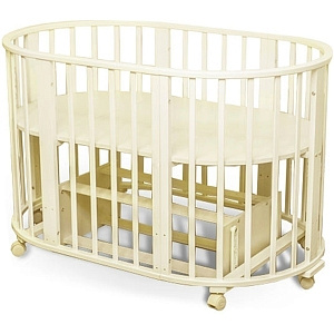 Кроватка-трансформер Sweet Baby Delizia 6 в 1 с маятником