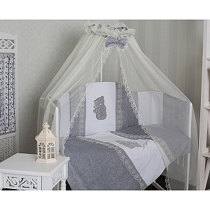 Комплект в кроватку GulSara 6 пр., бязь (арт 46)