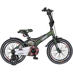 Двухколесный велосипед Velolider Rush Army 16" арт. RA16