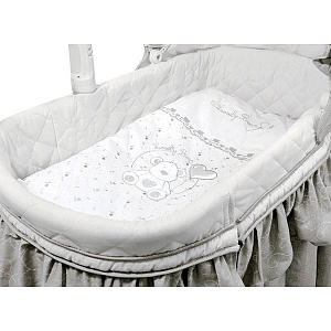 Комплект постельного белья Funnababy Lovely Bear для электронной колыбели, 5 предметов