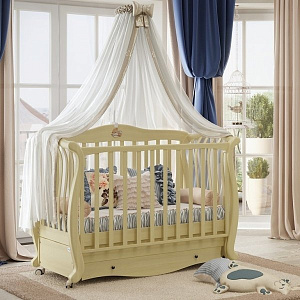 Детская кроватка Baby Italia Andrea VIP (продольный маятник)