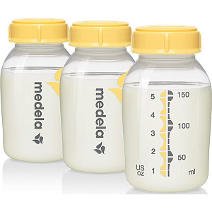 М 008.0073 Бутылочка-контейнер Medela 150 мл 3 шт