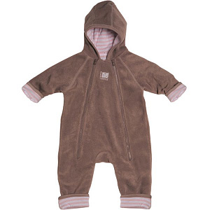 Комбинезон детский Red Castle Zip Up S1 Taupe флис/хлопок