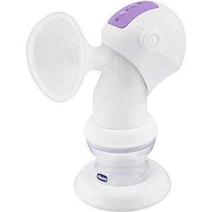 Молокоотсос электрический Chicco Step Up New с бутылочкой в сумке 00002328200000