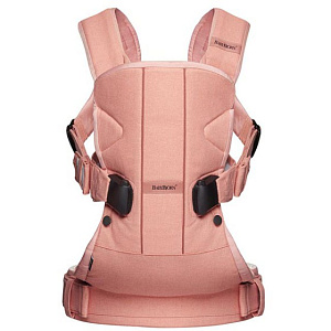 Многофункциональный рюкзак-кенгуру BabyBjorn One Cotton для ношения ребёнка на груди и на спине