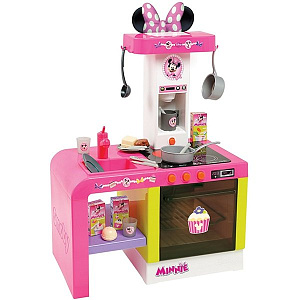 Игровая кухня Smoby Cheftronic Minnie со звуком и светом арт. 24197