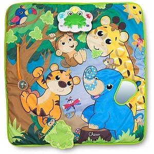 Игровой музыкальный коврик Chicco Джунгли