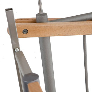 Дополнительный зажим для лестницу Easy Lock Wood серый