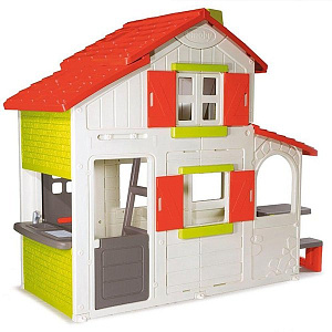 Двухэтажный коттедж для друзей Smoby, 1х1 арт. 320023