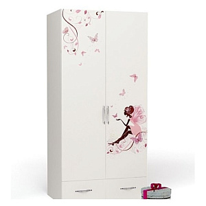 Двустворчатый шкаф Advesta Faery Swarovski