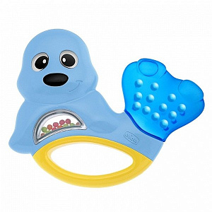 5955  Chicco Погремушка с прорезывателем Морской котик