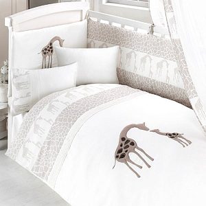 Комплект для кроватки Bebe Luvicci Giraffe 3 предмета