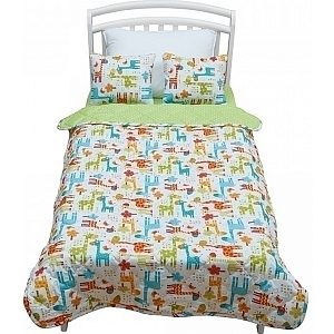 Покрывало + 2 декоративные подушки для дошкольников Shapito by Giovanni Safari Kids 170 х 110 см