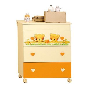 Пеленальный комод Baby Expert Cuore