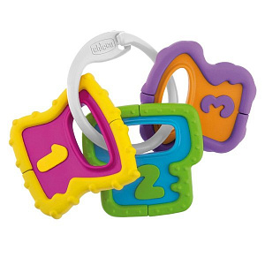 5953 Chicco Игрушка-погремушка&amp;quot;Ключики&amp;quot; 3м+