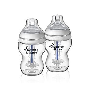 Бутылочка Tommee Tippee антиколиковая с индикатором температуры 2 шт. 260 мл
