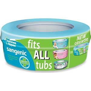 Универсальная кассета Tommee Tippee TT82033501 к утилизатору подгузников Sangenic 3шт