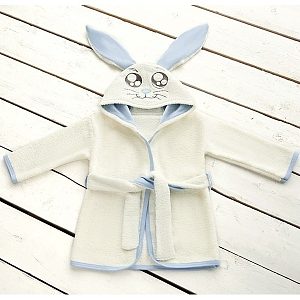 Детский халат Twinklbaby Fun Dry Зайки в подарочной упаковке, размеры на выбор