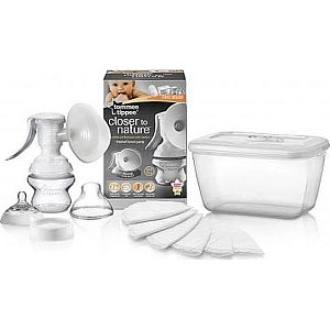 Молокоотсос ручной с контейнером для сцеживания молока 50 Tommee Tippee TT42341473