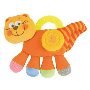 71346 Игрушка мягконабивная Chicco &amp;quot;Котенок оранжевый&amp;quot;