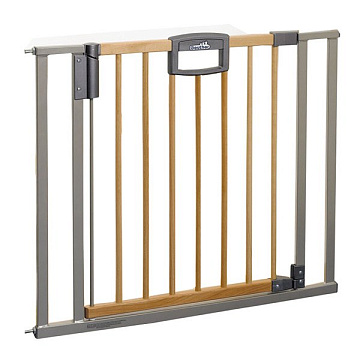 Ворота безопасности Geuther Easy Lock Wood Plus с креплением на лестницу