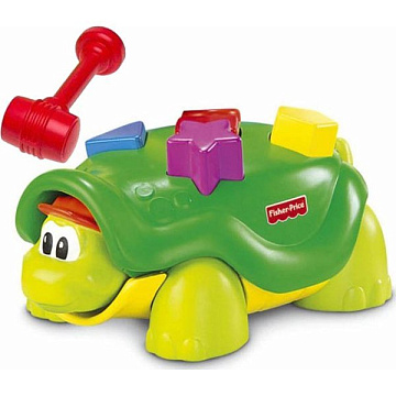 FP B0336 Сортер Fisher Price Учим Фигуры и Цвета - Черепашка