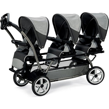 Детская прогулочная коляска для тройни Peg-Perego Triplette Pop-Up