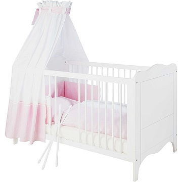 Детская кроватка с балдахином Leroys Woodstyle
