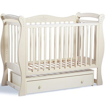 Детская кроватка Baby Luce Лучик, поперечный маятник