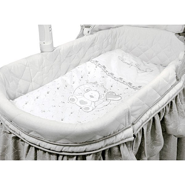 Комплект постельного белья Funnababy Lovely Bear для электронной колыбели, 5 предметов