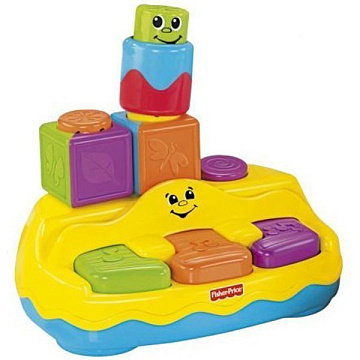 FP V6940 Кубики-локи с сюрпризами Fisher Price Веселое пианино