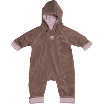Комбинезон детский Red Castle Zip Up S1 Taupe флис/хлопок