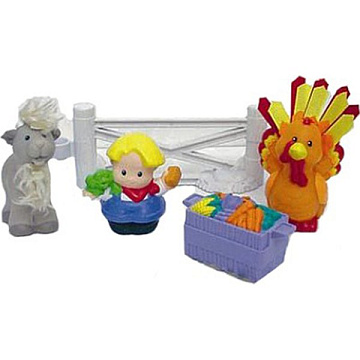 FP K0727 Маленькие Человечки Fisher Price Животные на Ферме