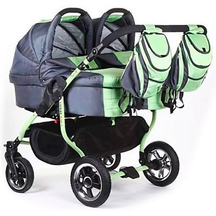 Детская коляска для двойни Tako Duo Jumper Classic 2 в 1