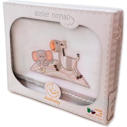 Покрывало Italbaby Zebry для колыбели/коляски 65 х 80 см