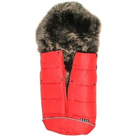 Деткий конверт Bozz из овчины с длинным ворсом