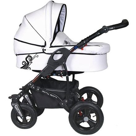 Детская коляска Danny Sport 3 в 1 Prestige Leather из эко-кожи