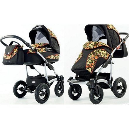 Детская коляска Calisto Modern Line Khokhloma Collection 2 в 1
