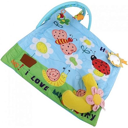 BP670 Развивающий коврик Biba Toys Веселый сад