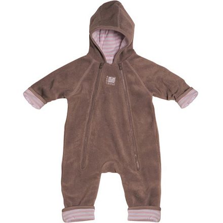 Комбинезон детский Red Castle Zip Up S1 Taupe флис/хлопок
