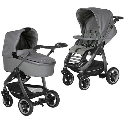 Детская коляска Teutonia Cosmo V4 2 в 1, эко-кожа