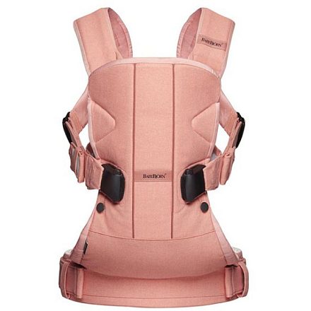 Многофункциональный рюкзак-кенгуру BabyBjorn One Cotton для ношения ребёнка на груди и на спине