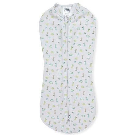 Summer Infant Конверт для пеленания новорожденных на молнии Swaddlepod размер S