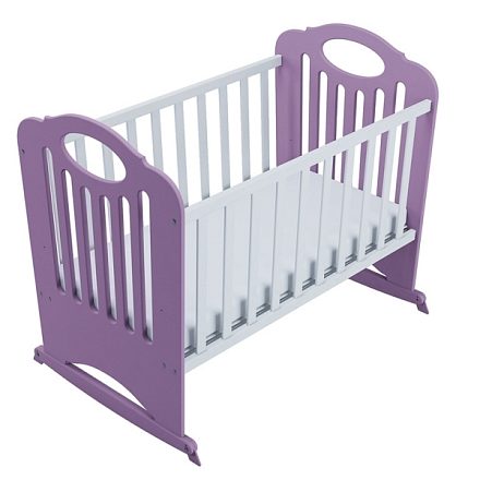 Детская кроватка Феалта baby Сказка, полозья/ящик