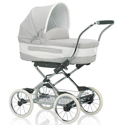 Коляска-люлька для новорожденного Inglesina Vittoria, шасси ErgoBike, экокожа