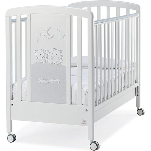 Детская кроватка Italbaby Happy Family Strass купить в магазине Коляски -Кроватки.Ру