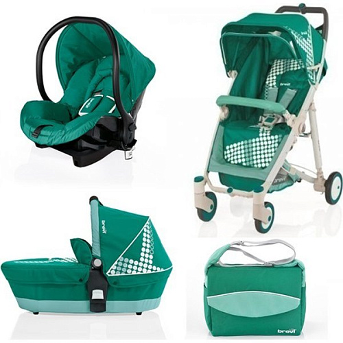 Poussette trio brevi sales