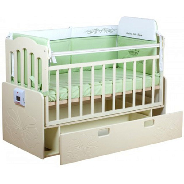 Автоматическая детская кроватка Daka baby Дака Беби Укачай-ка 3 фото 4