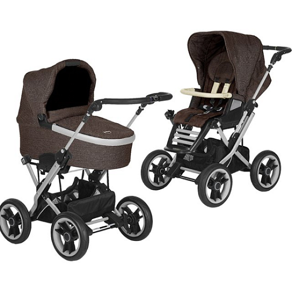 Детская коляска Teutonia Mistral Primus V4 Titanium 2 в 1 WHL3 фото 1