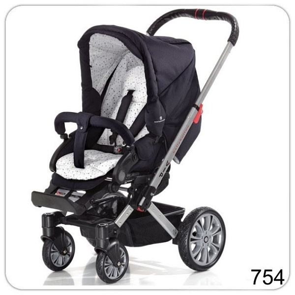 Коляска Hartan Хартан Vip Bellybutton 2 в 1 фото 3